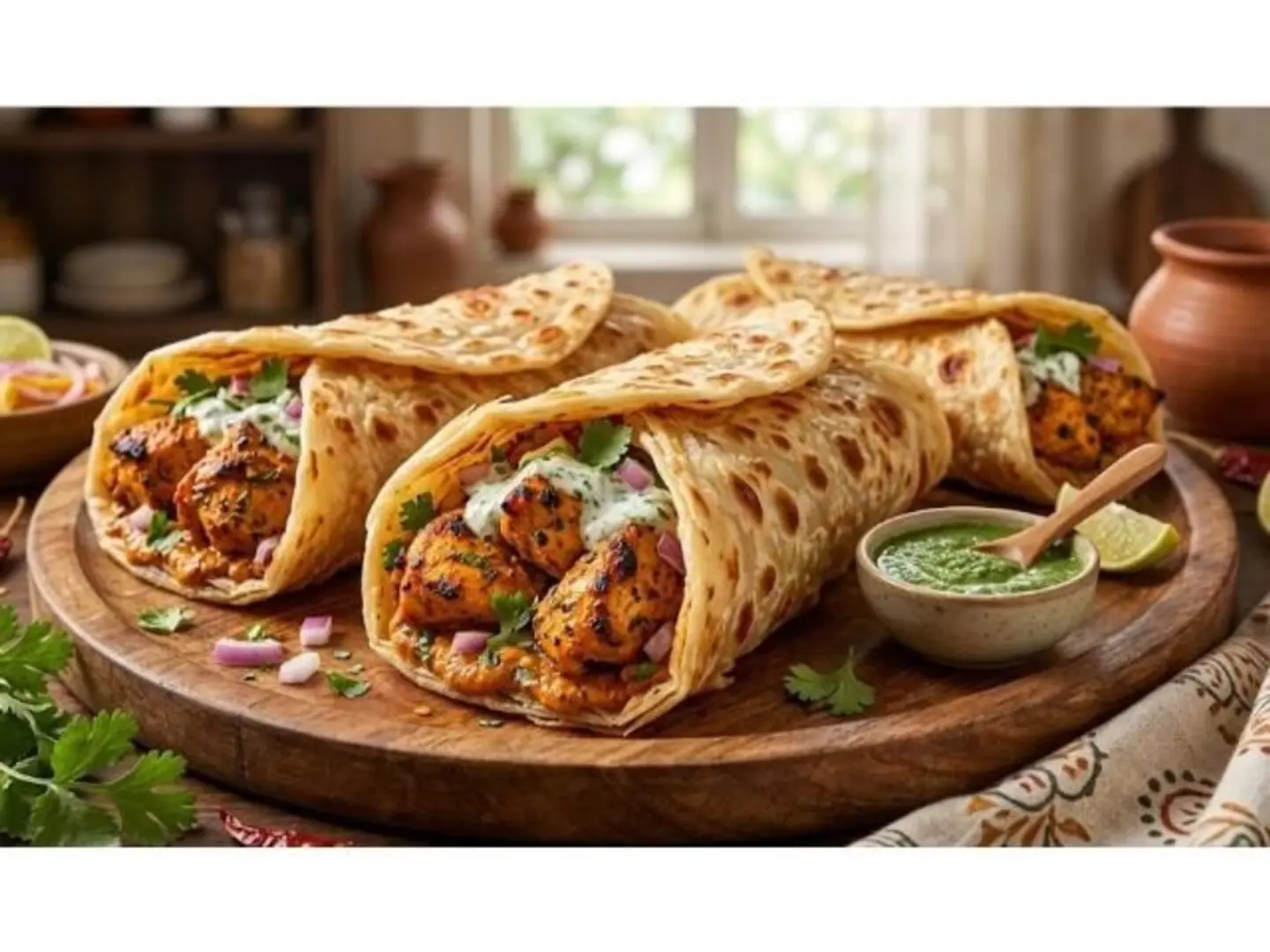 Chicken Paratha