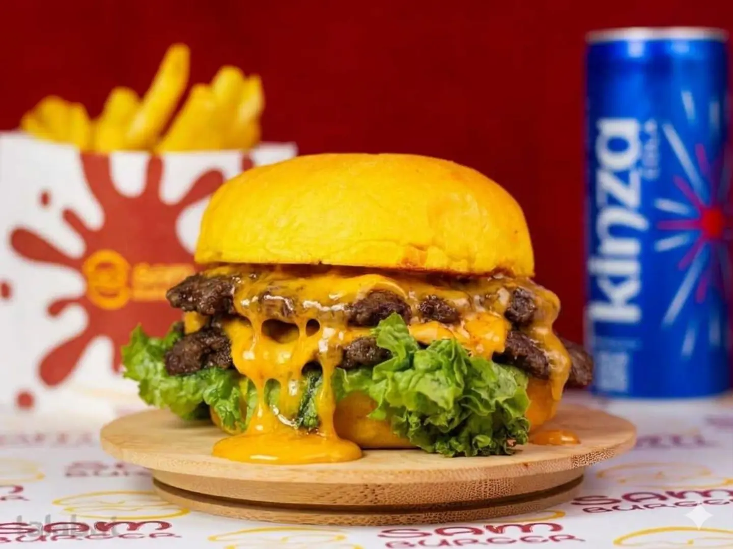 Double Smash Burger Meal