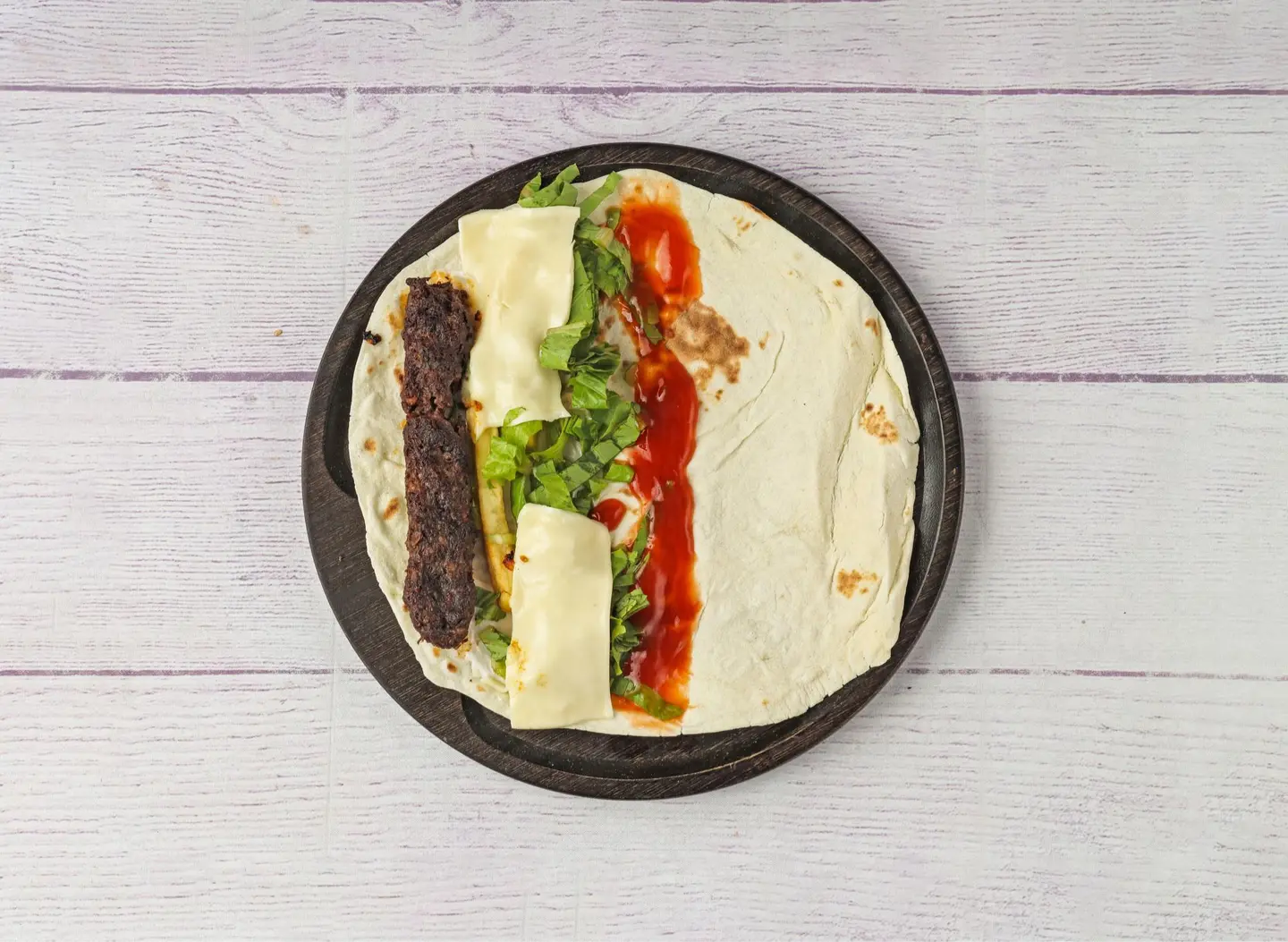 Meat Kebab Sandwich