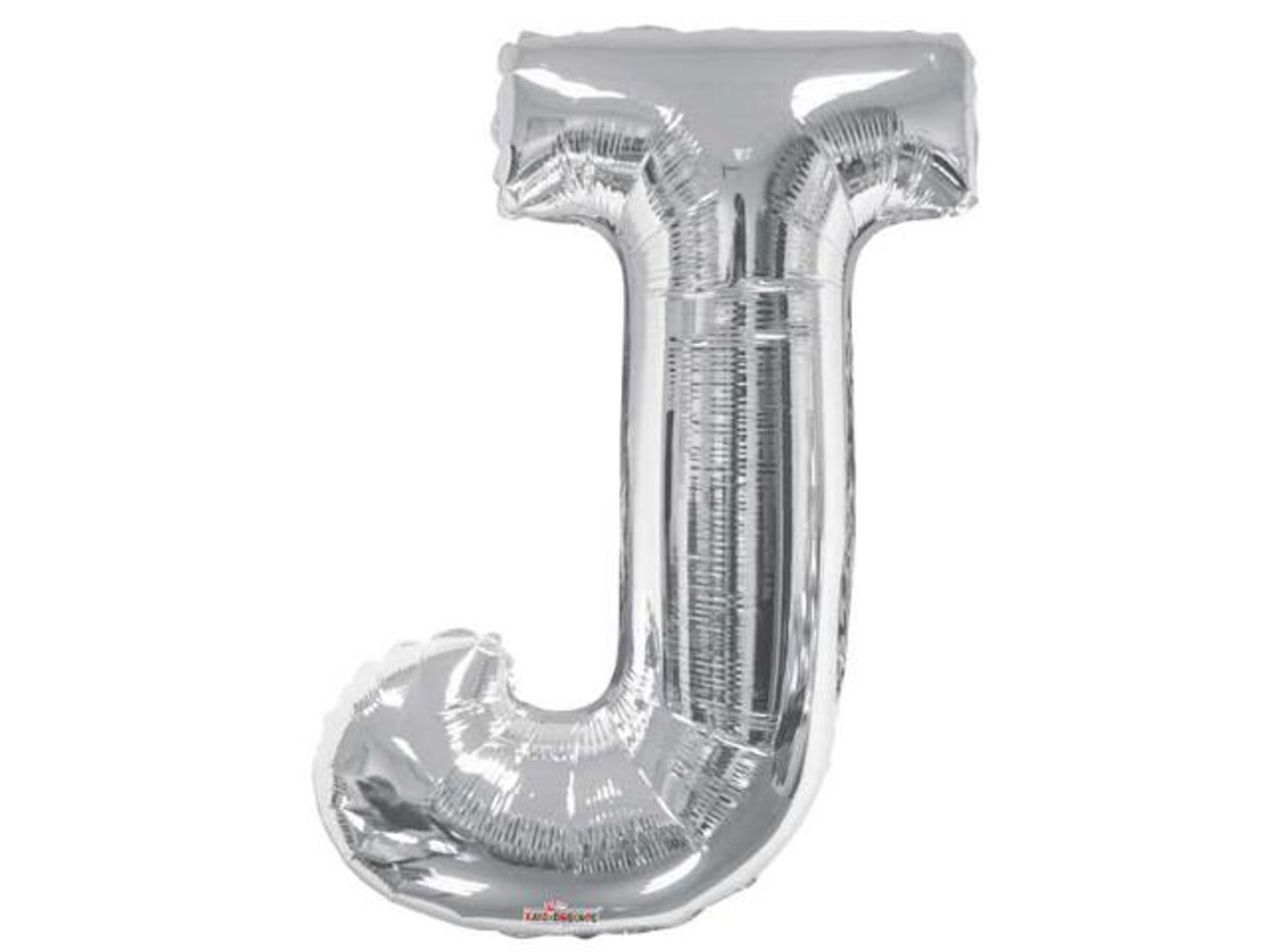 Helium J Balloon Silver