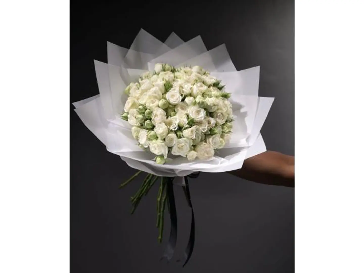 White Baby Rose Bouquet