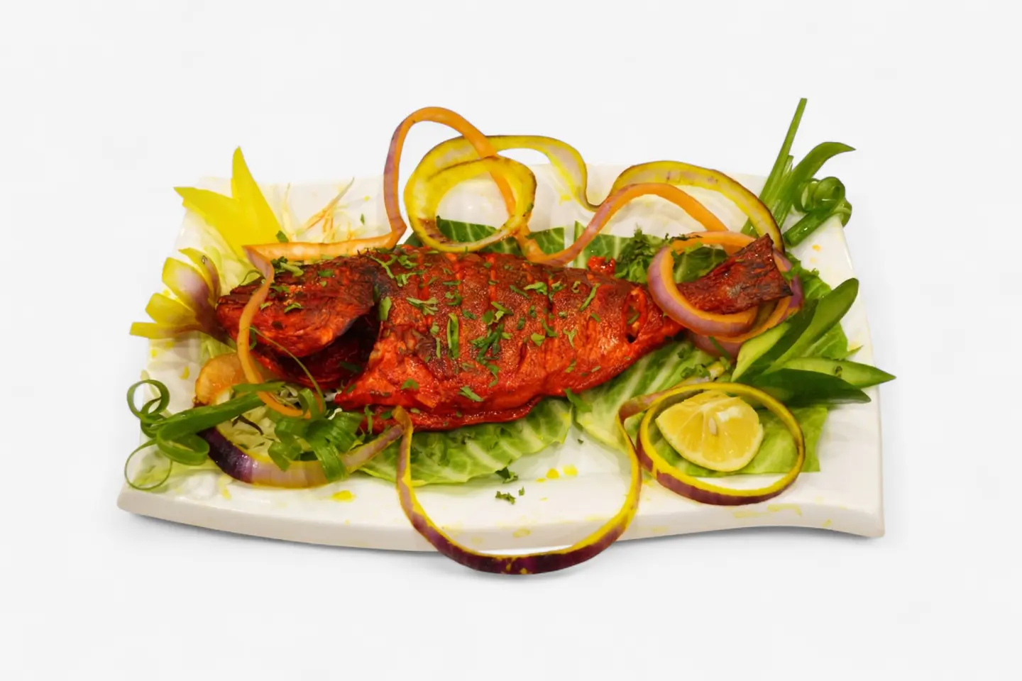 Whole Hamour Fish Tandoori