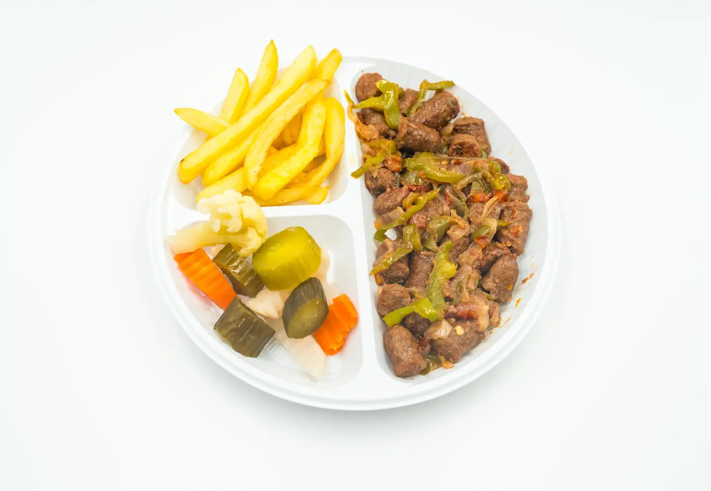 صحن سجق صغير