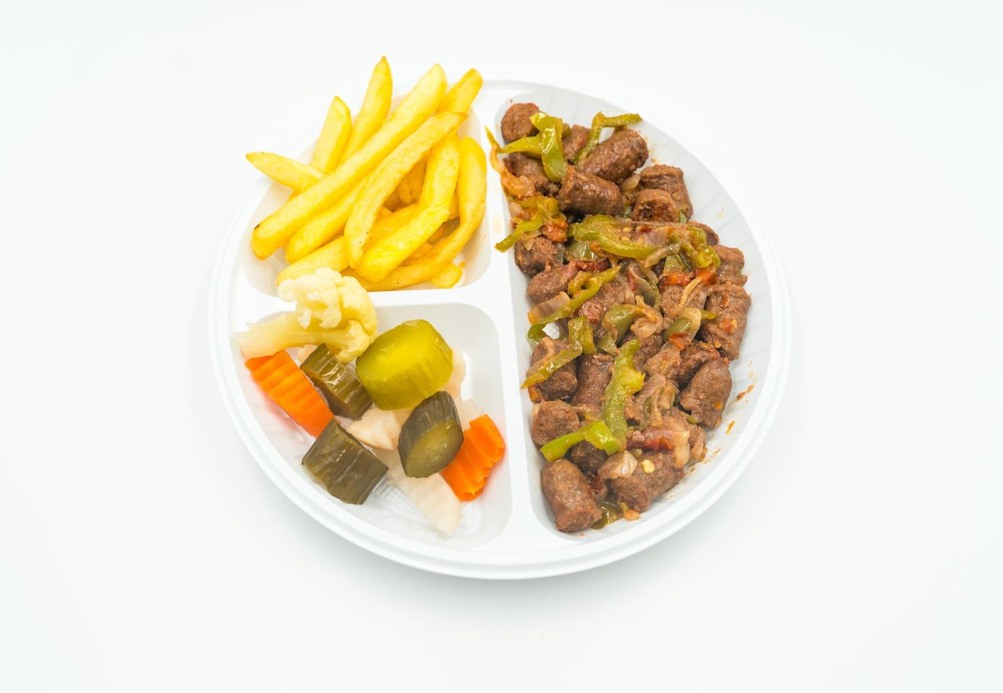 صحن سجق صغير