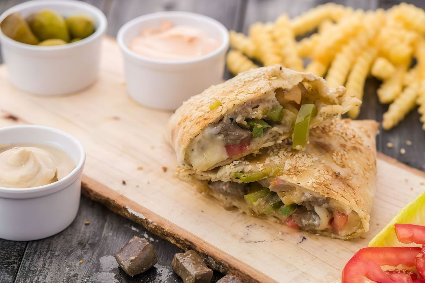 وجبة فطيرة هاشم كبدة