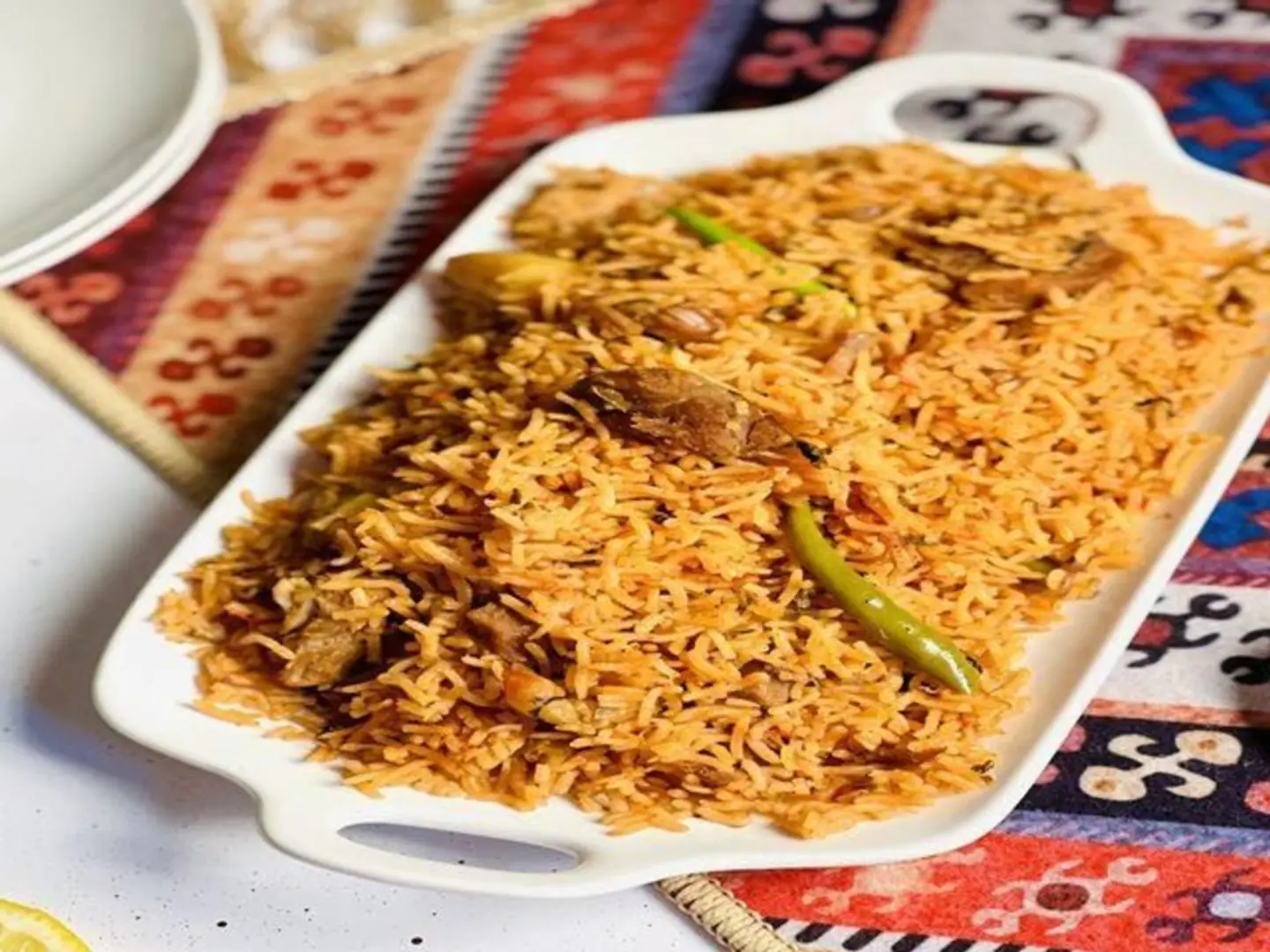 لحم البقر تاهاري بولاو