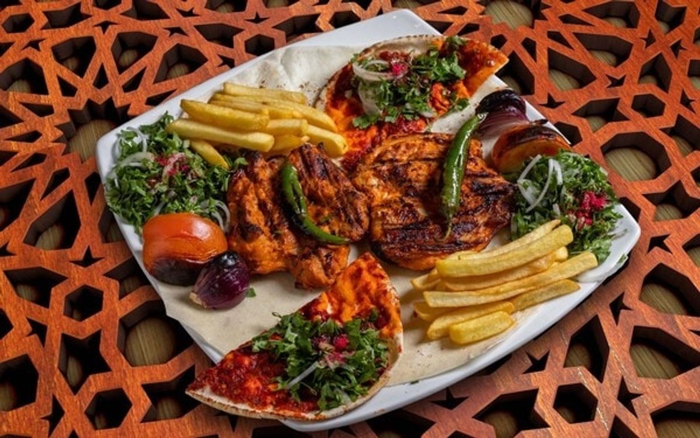 نصف مسحب دجاج