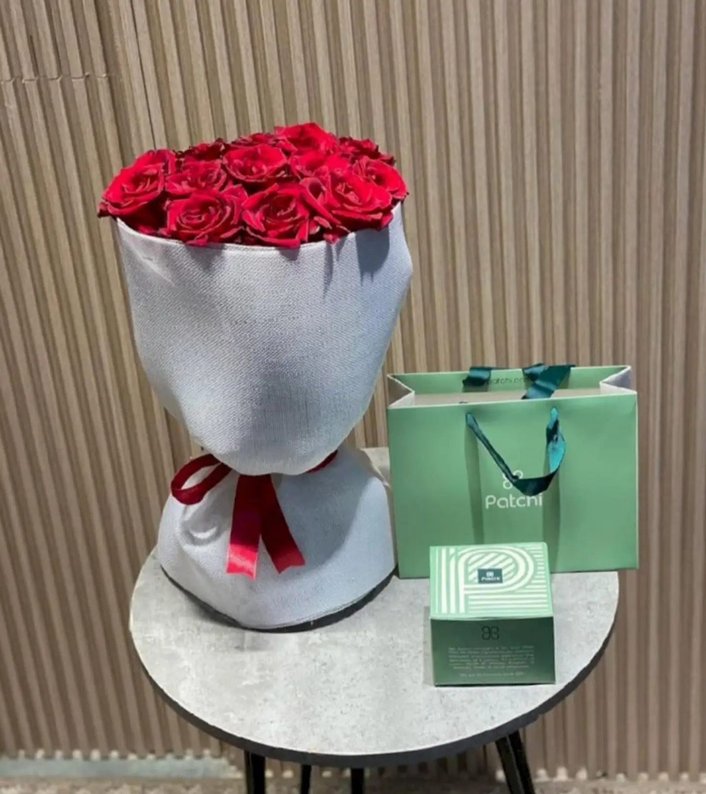 بوكية الخيش الابيض معا شكولاتة باتشي