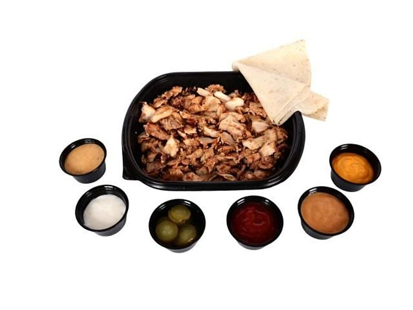 صحن شاورما شرايح