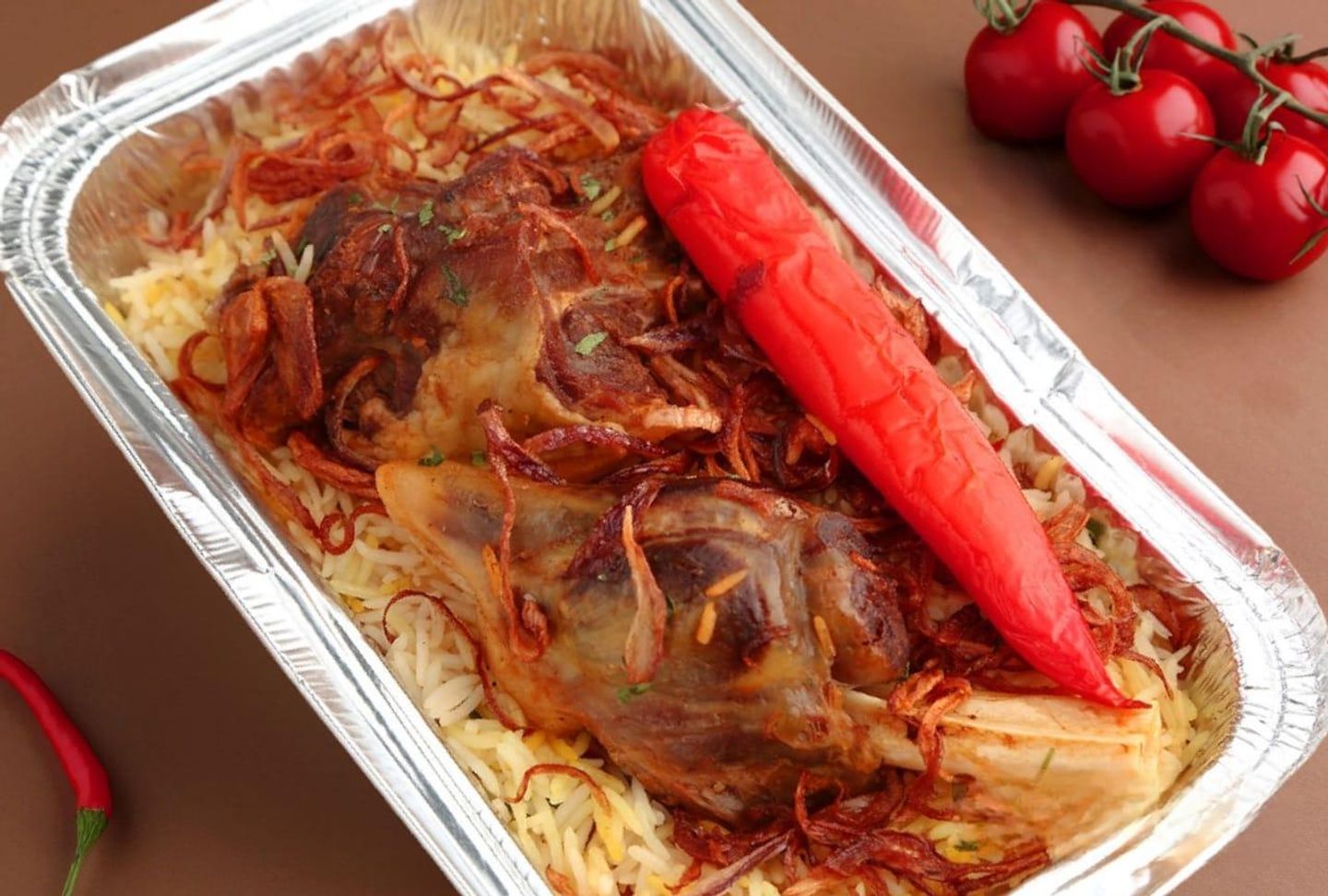 المندي الحساوي لحم