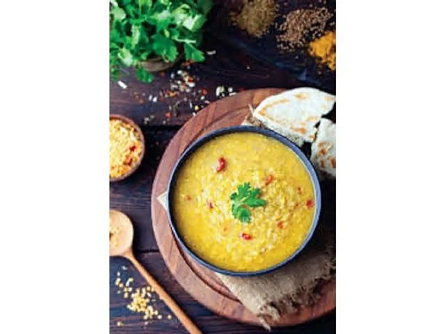 Lentils With Sesame Oil