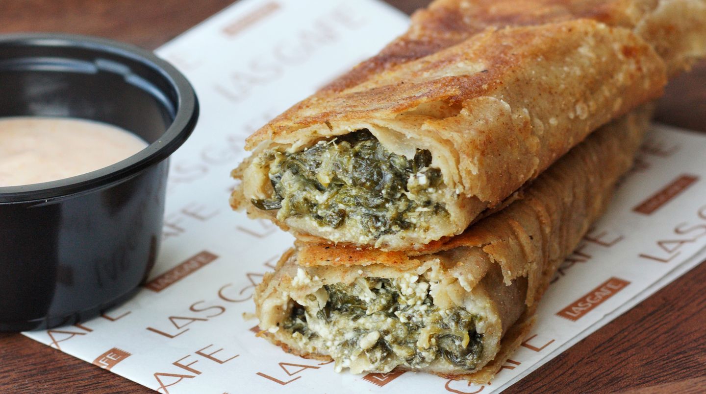 Spinach With Feat Cheese Pie