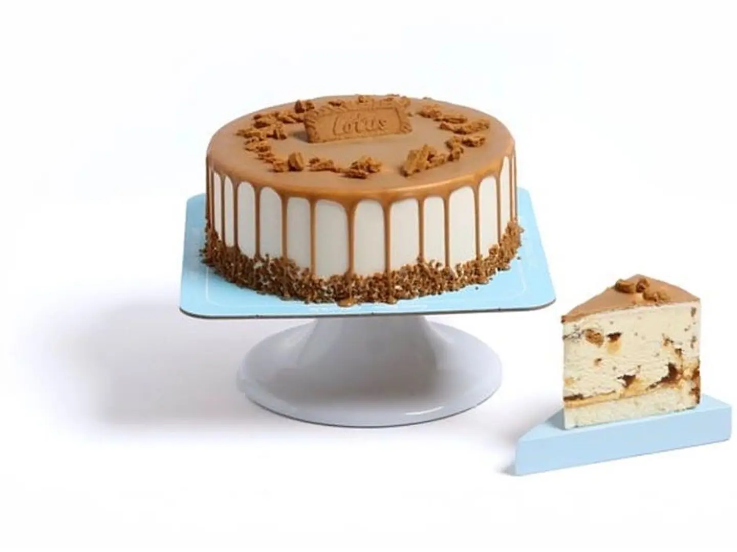 Lotus Ice Cream Cake