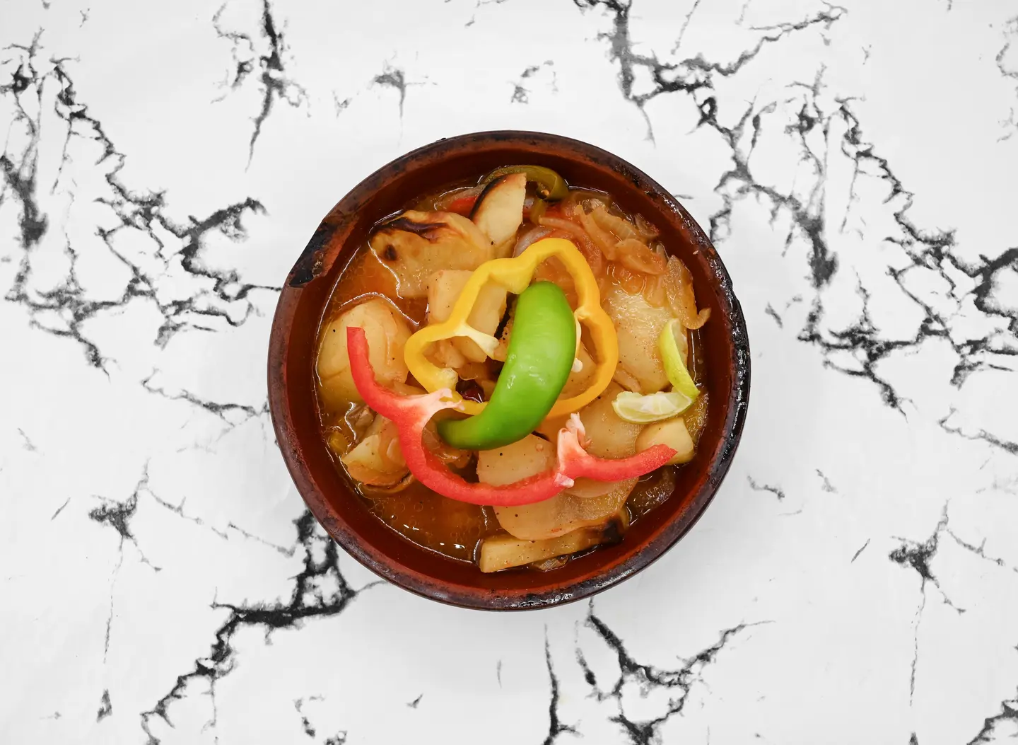 Beef With Potatoes Tagine Baked In Oven