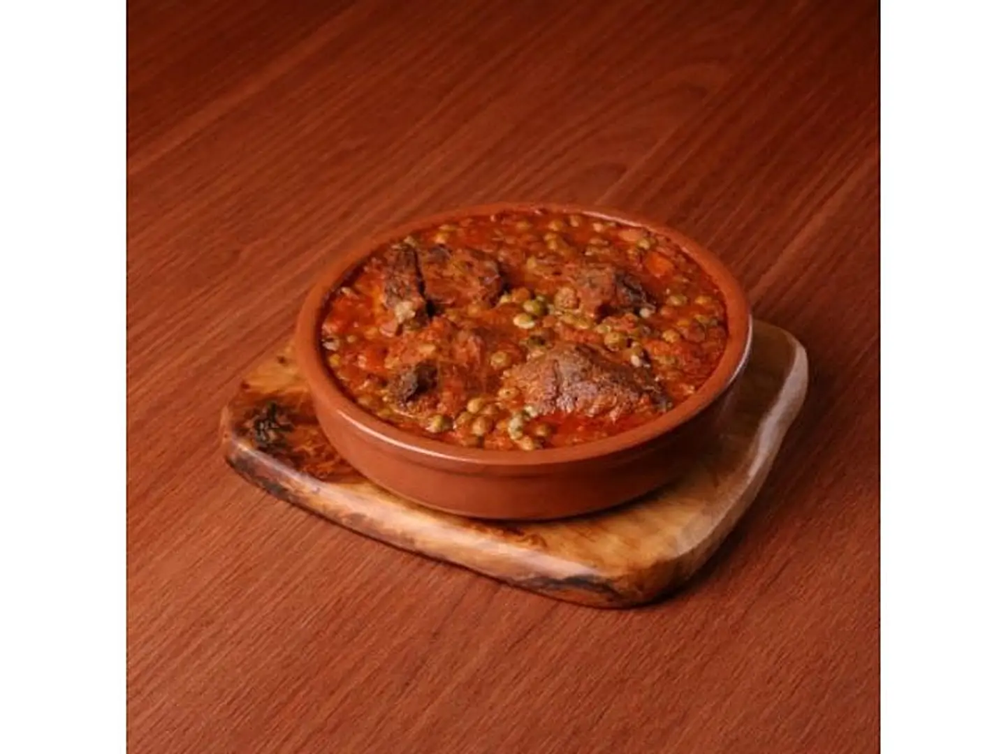 طاجن بازلاء باللحمة البلدي