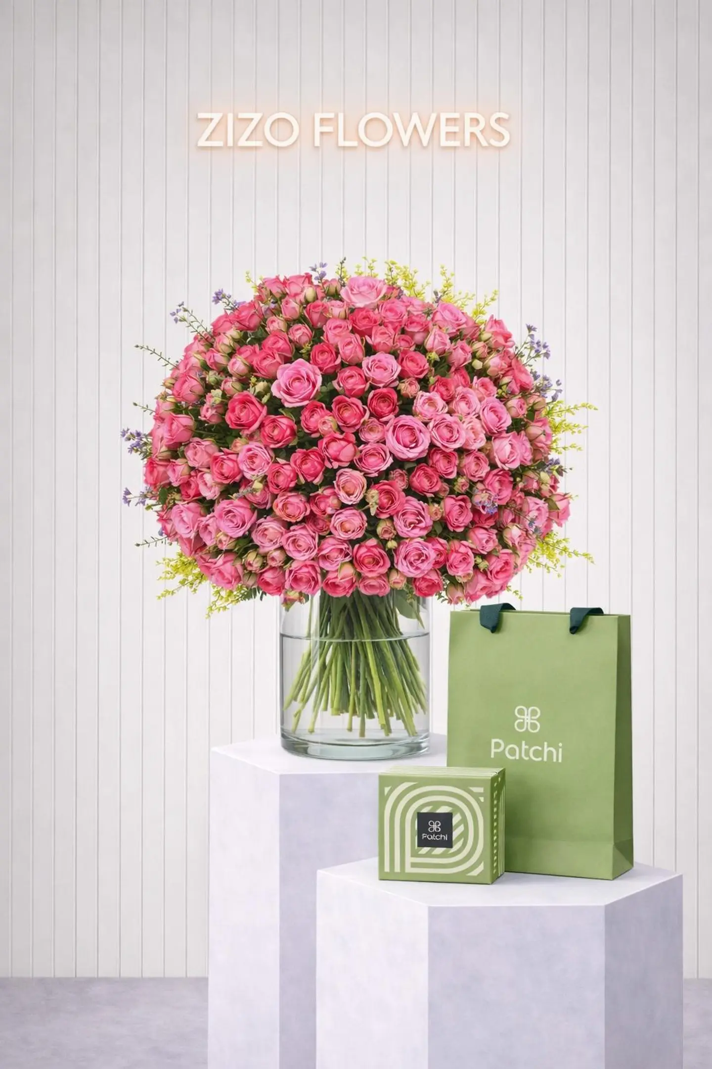 Rose With Patchi Chocolate12