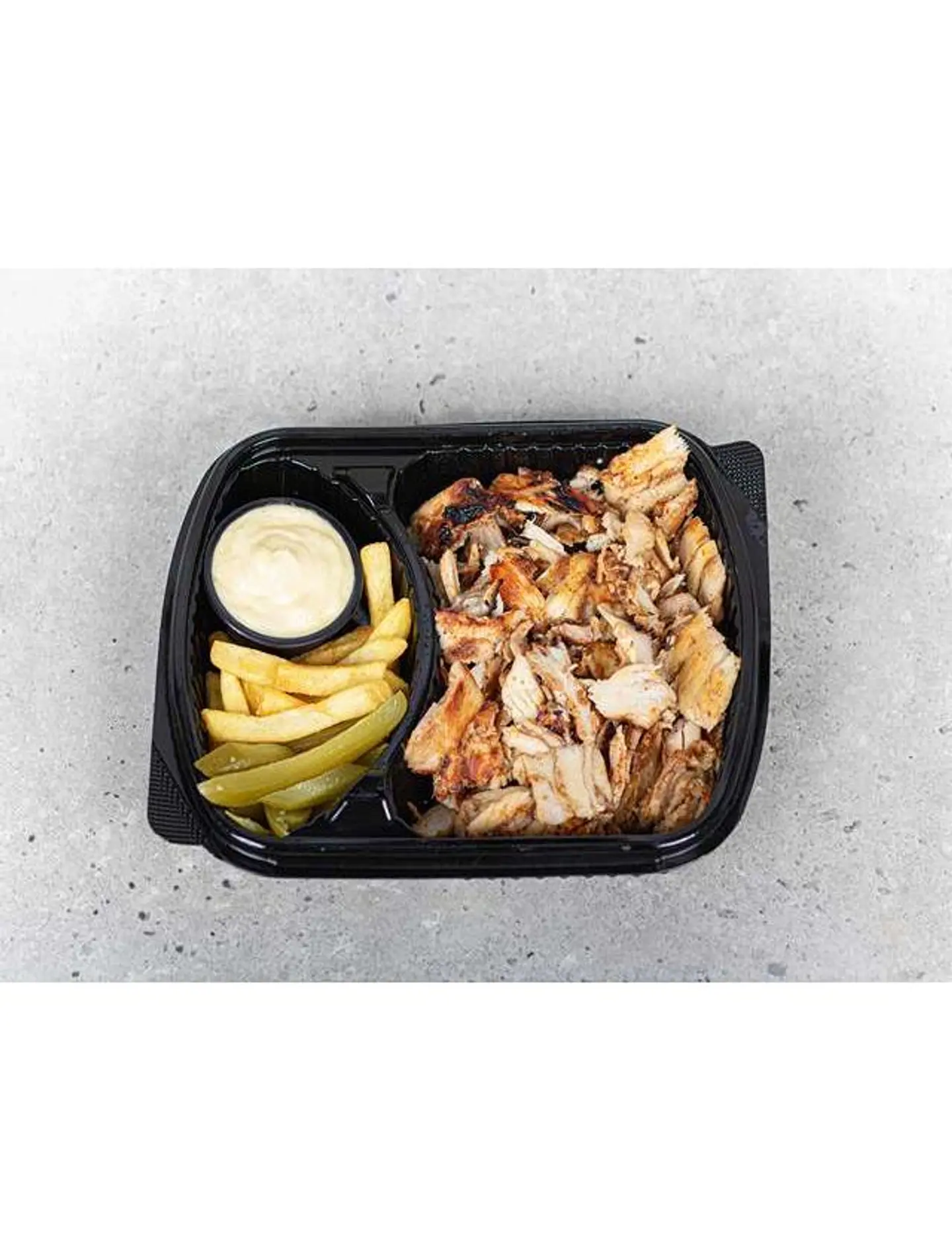 صحن شاورما كبير