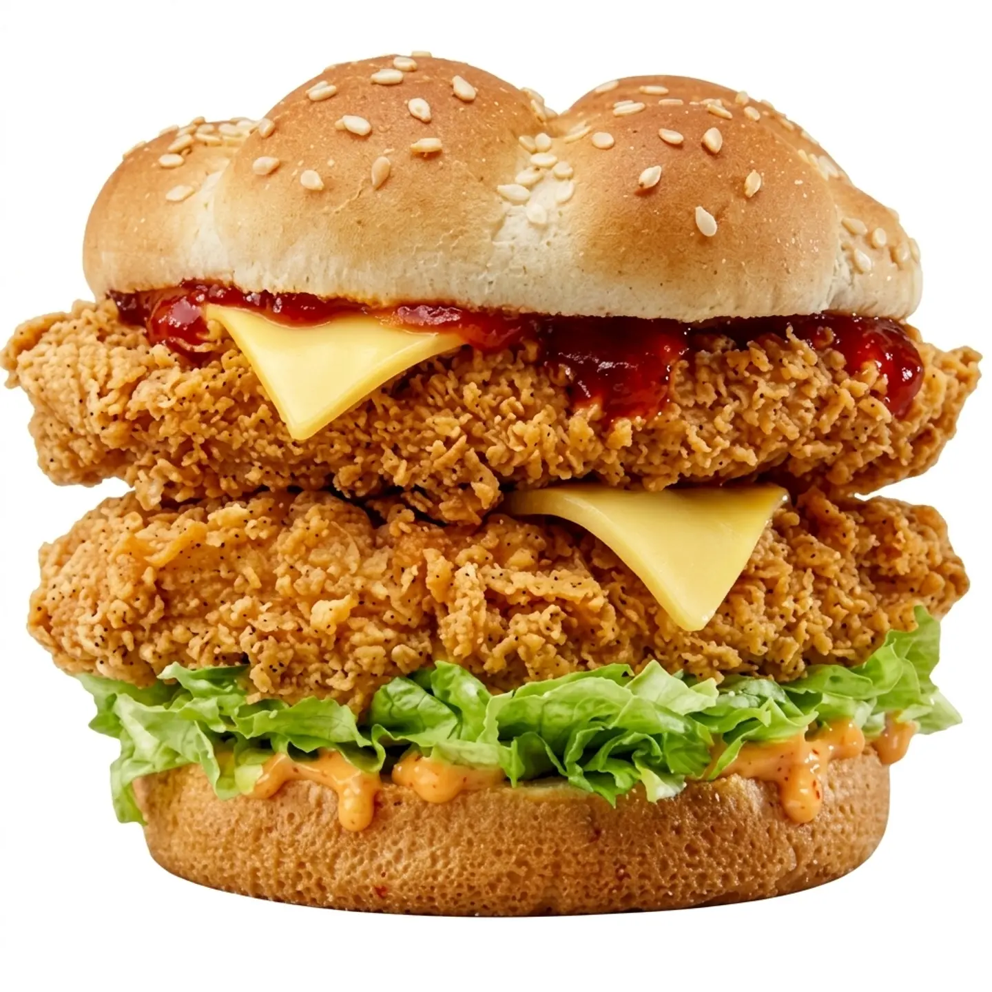 Double Zinger Burger