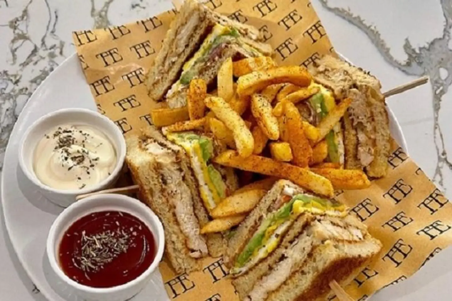 Avocado Club Sandwich