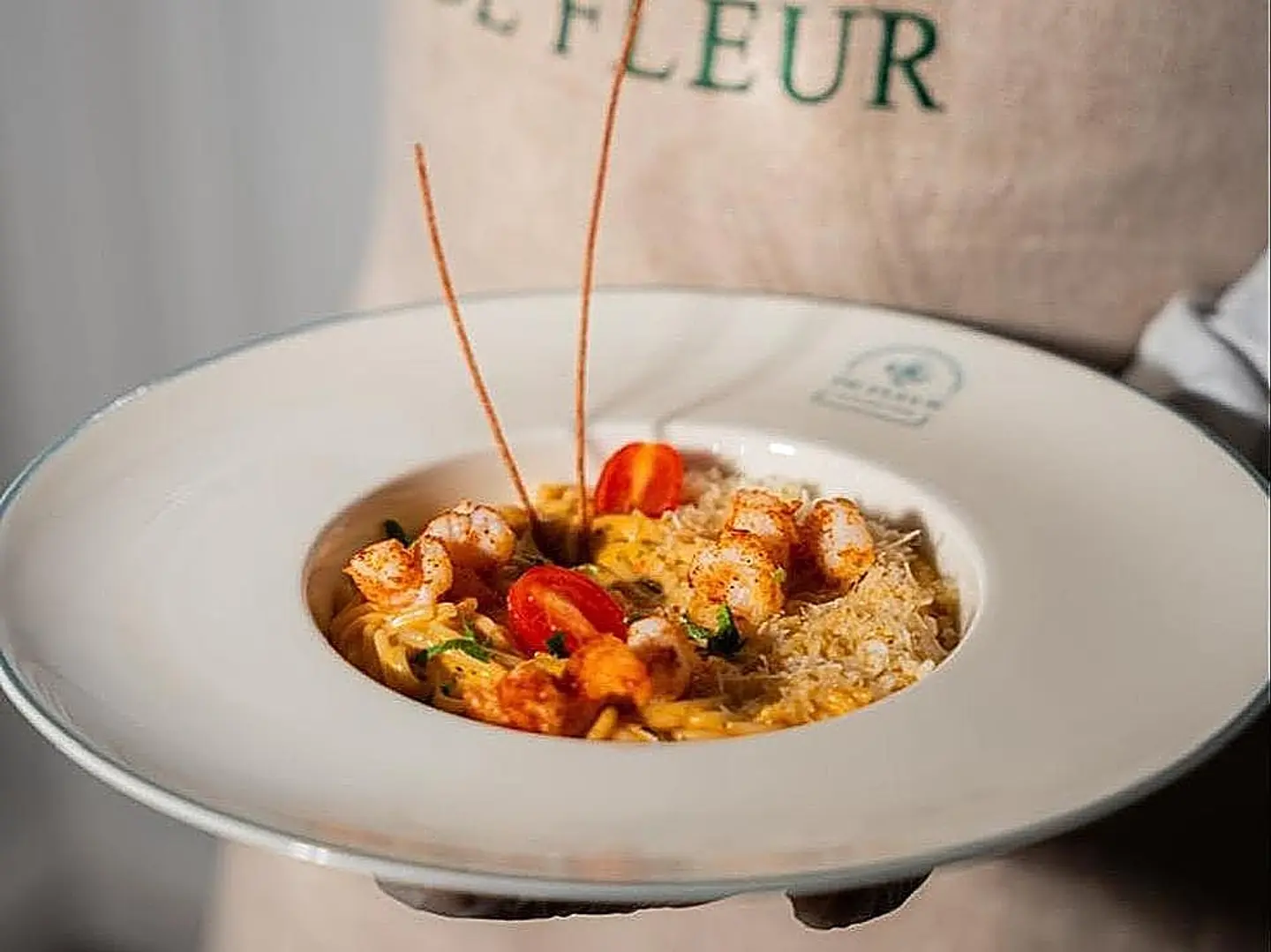 Tuscan Shrimp Spaghetti