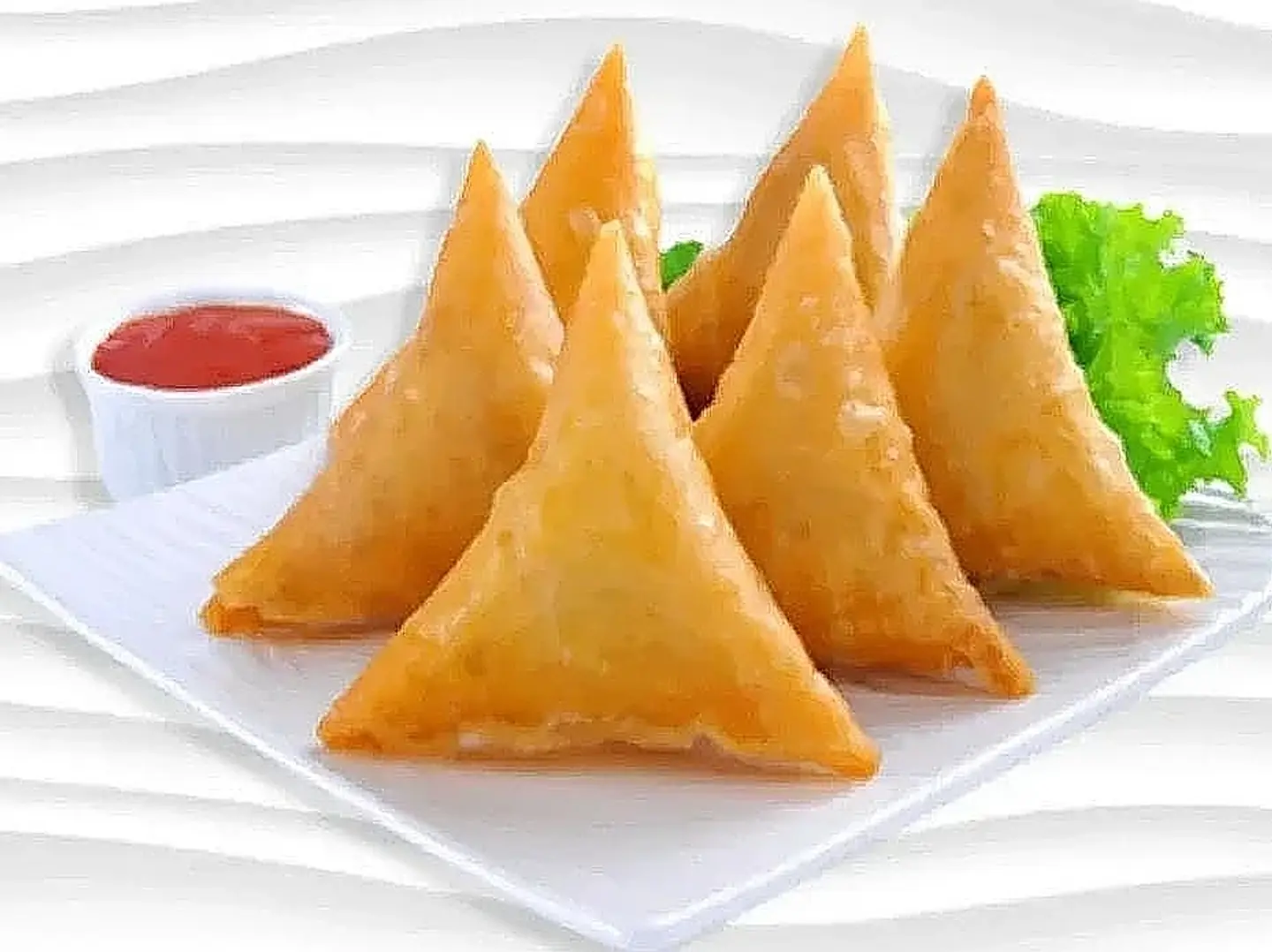 Chicken Samosa Small Fried (5 Pieces)