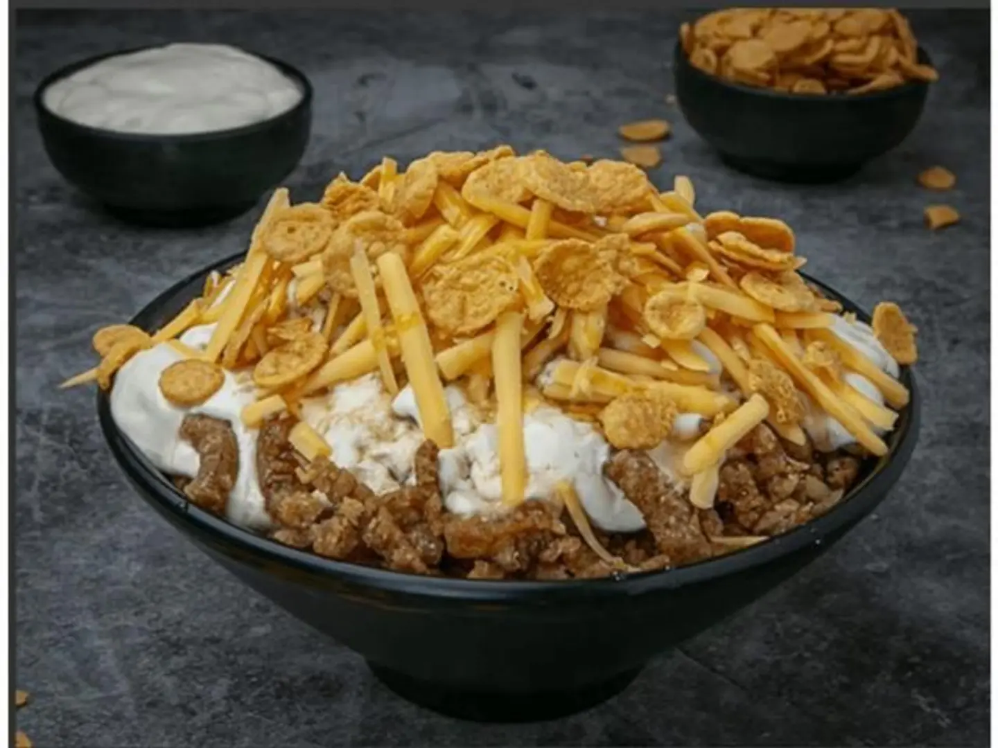 Masoub With Cream, Cheese, And Cornflakes