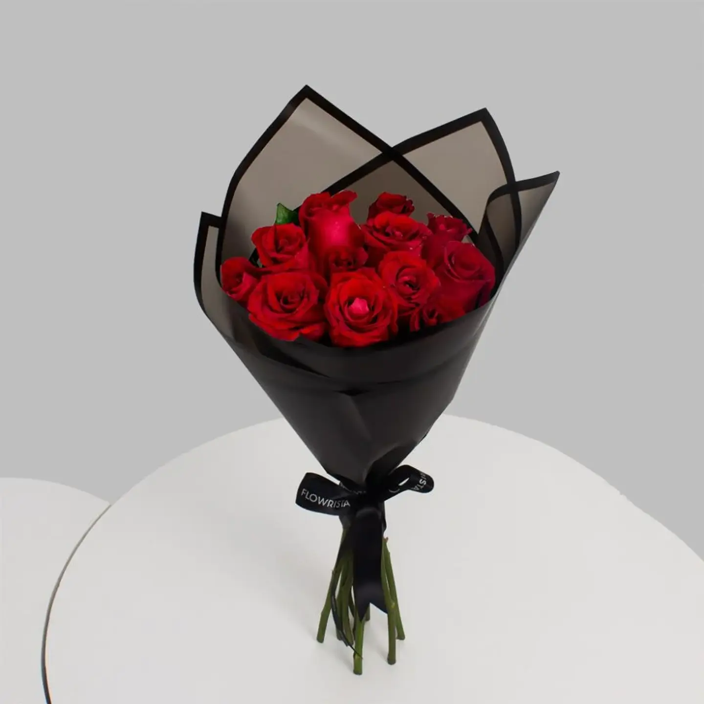 Black Lap Rose Bouquet