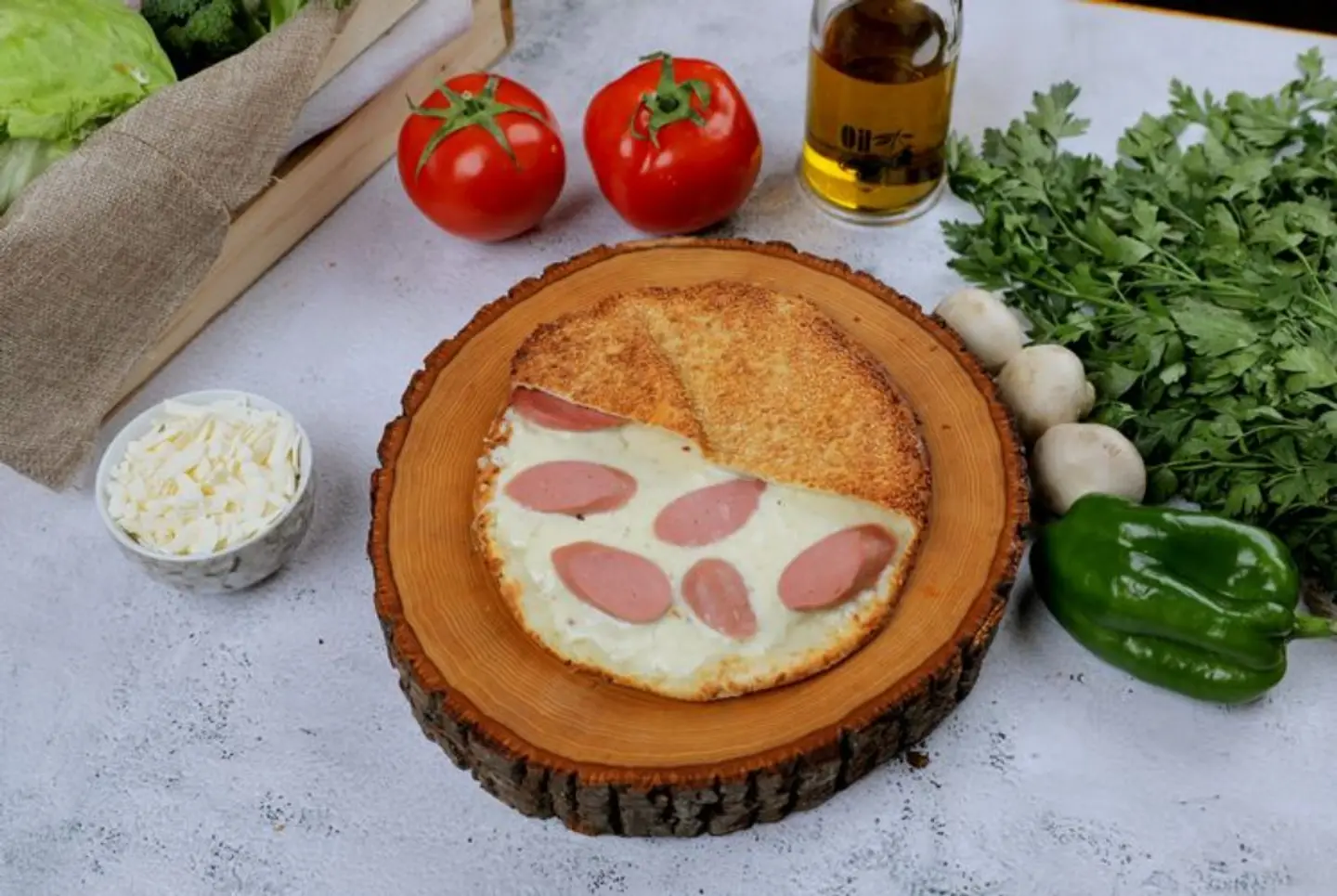 Cheese Kaak And Hot Dog