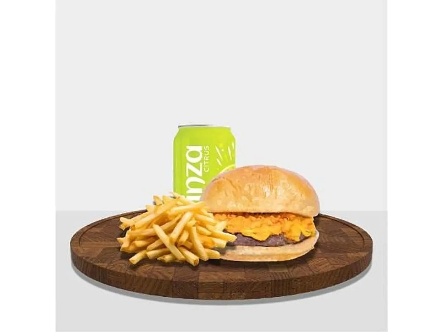 Crazy Cheetos Burger Meal