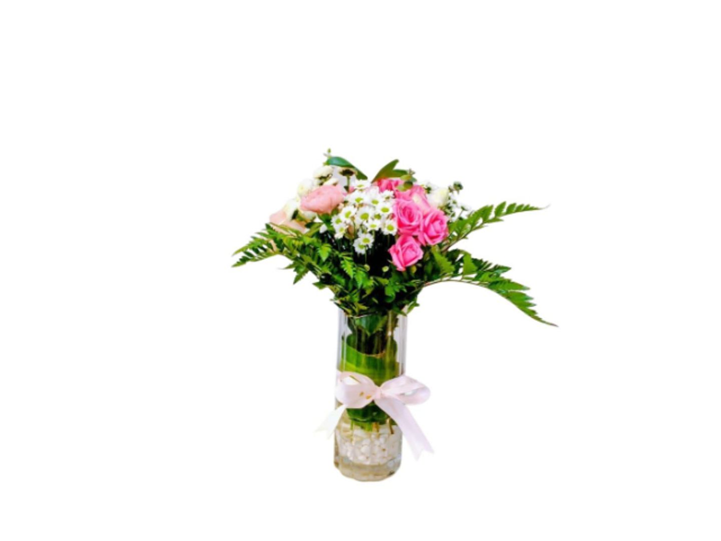 Multicolor Rose Vase