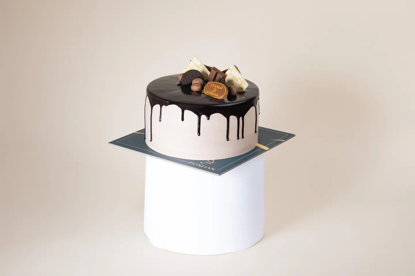 نيكد كيك شوكولاتة 20 سم دبل