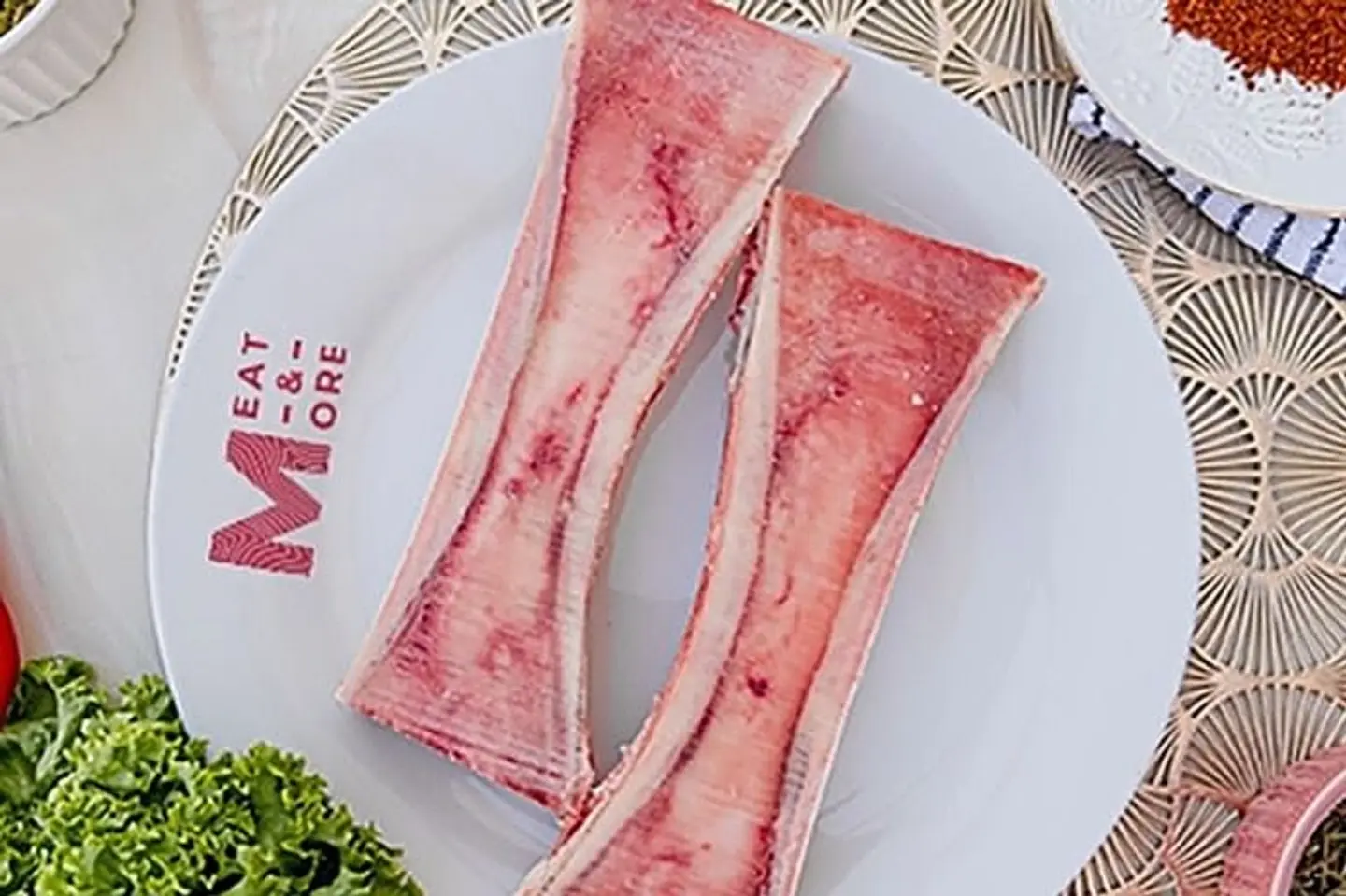 قطعتين نخاع عظم