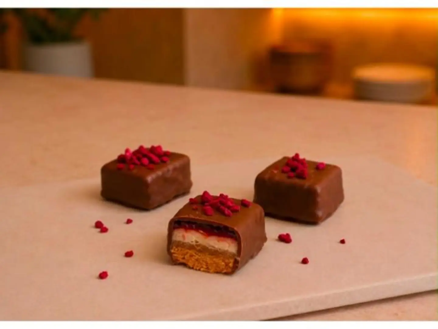 Cheese Berry Bites