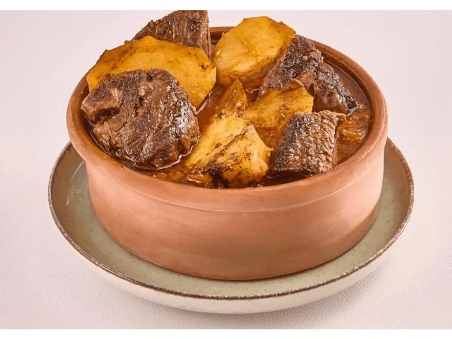 Potato With Meat Tagine