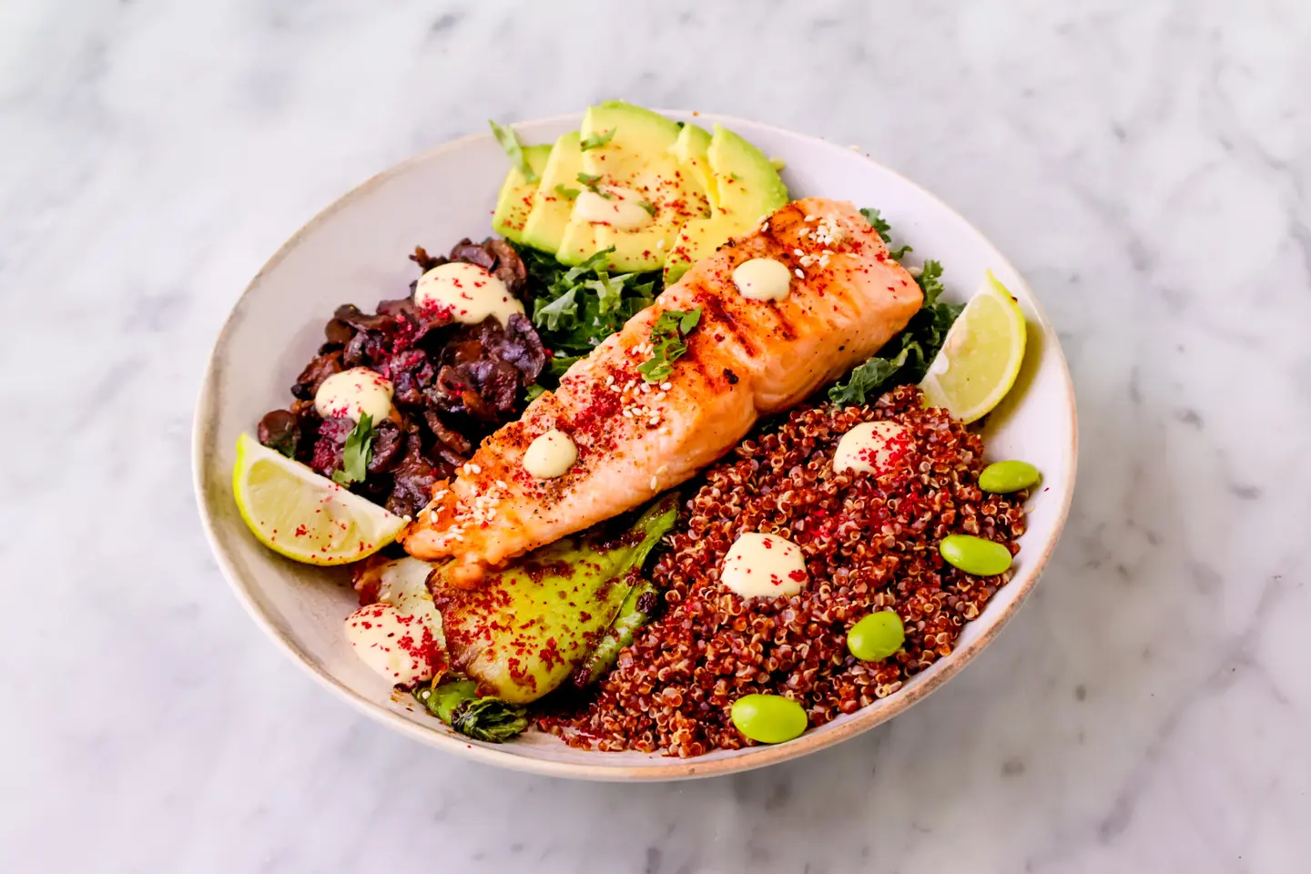 Salmon Buddha Bowl