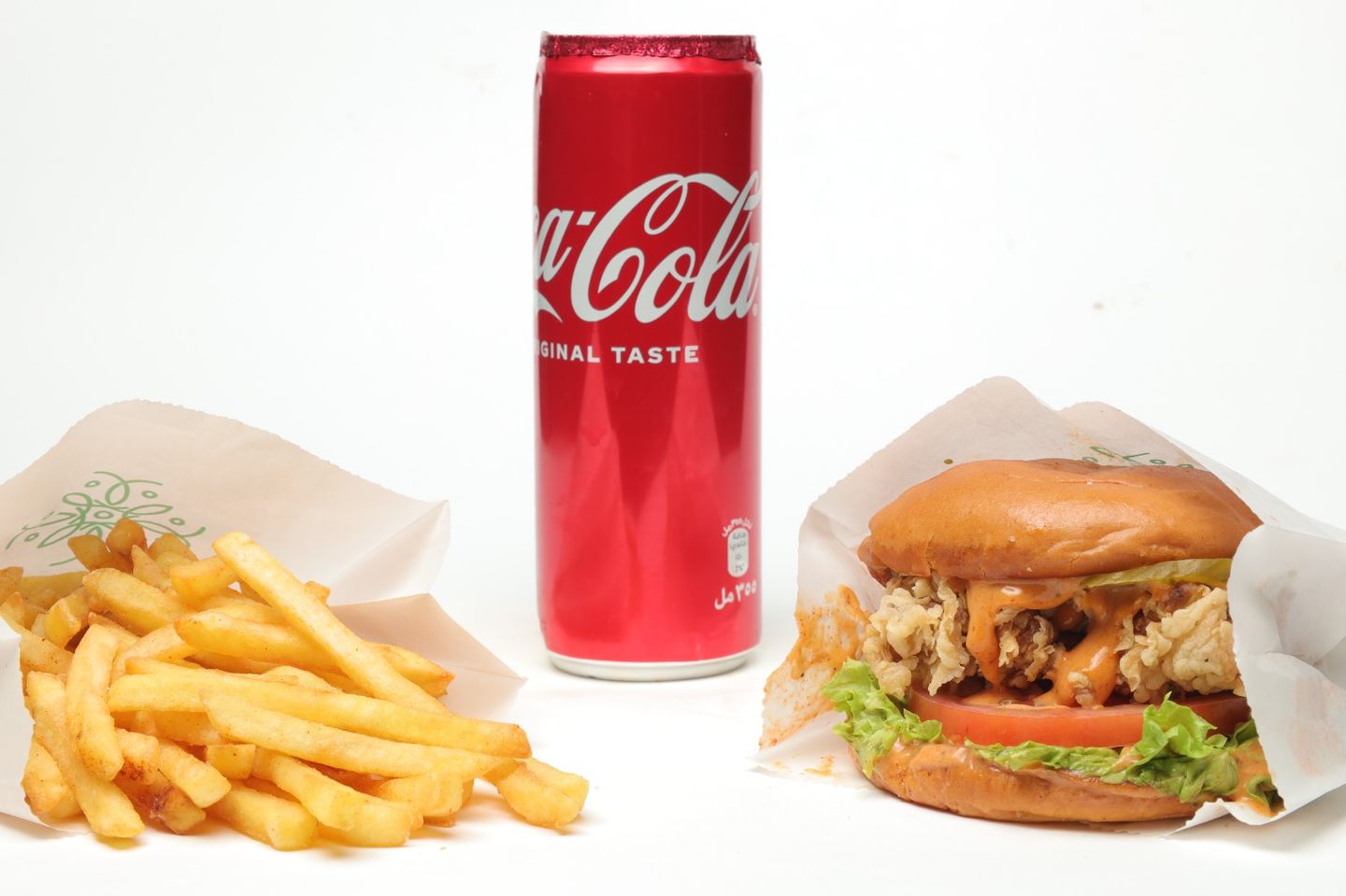 Unique Chicken Burger Meal
