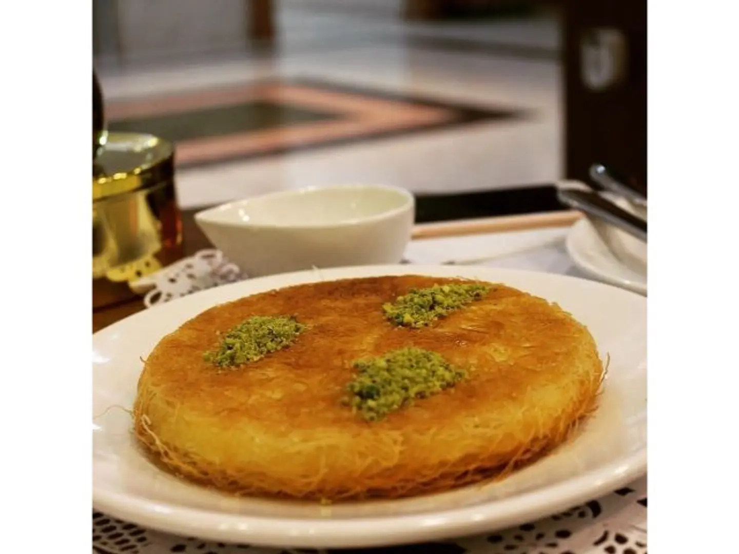 كنافة بالقشطة