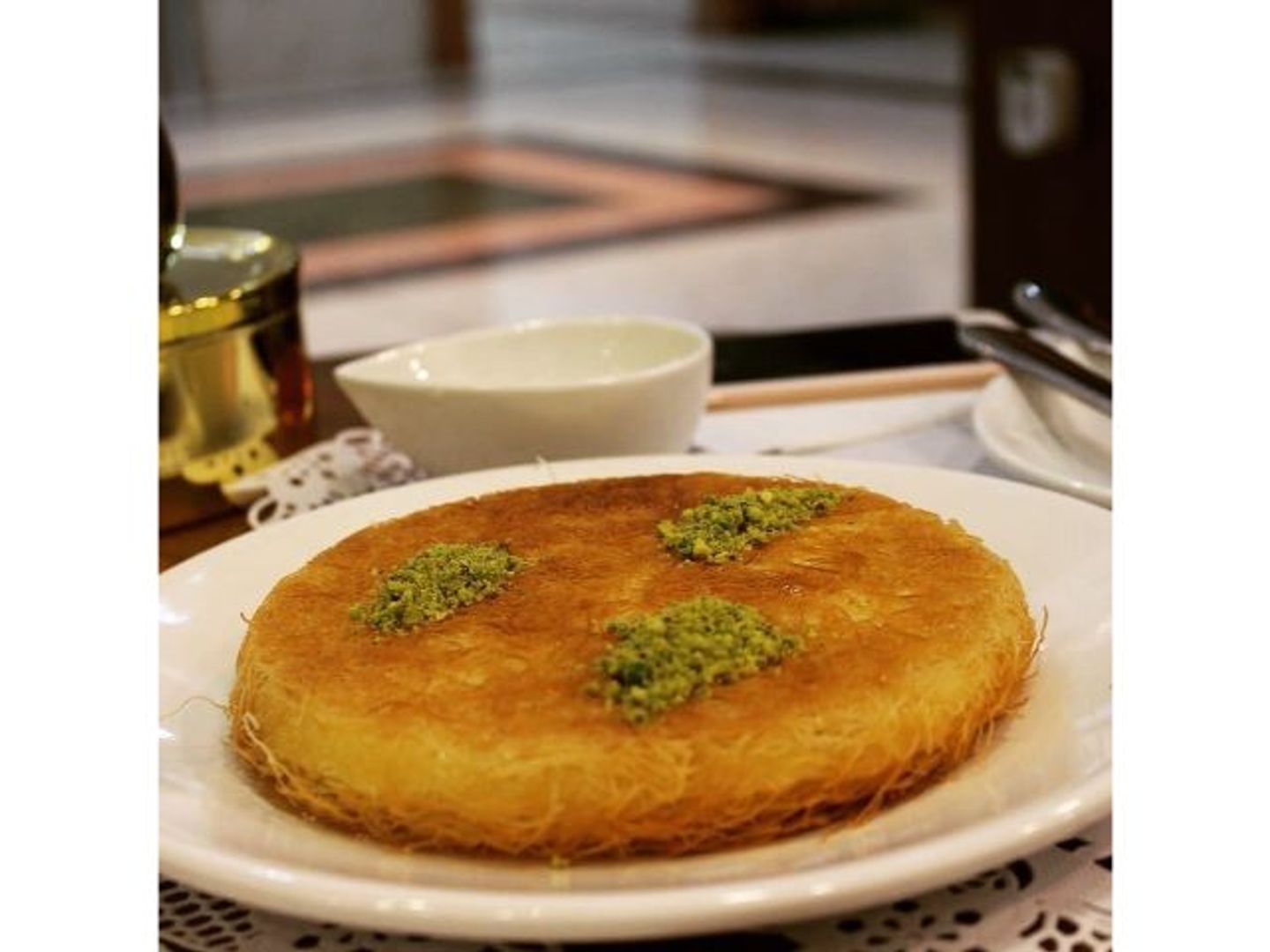 كنافة بالقشطة