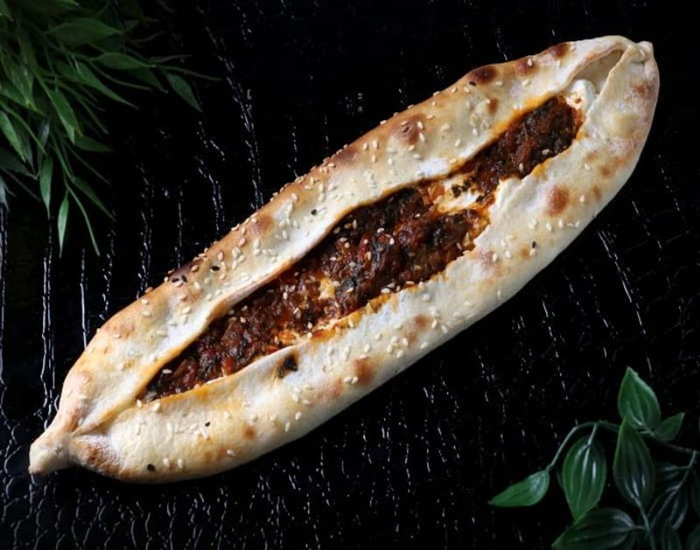 فطيره سبانخ باللبنة