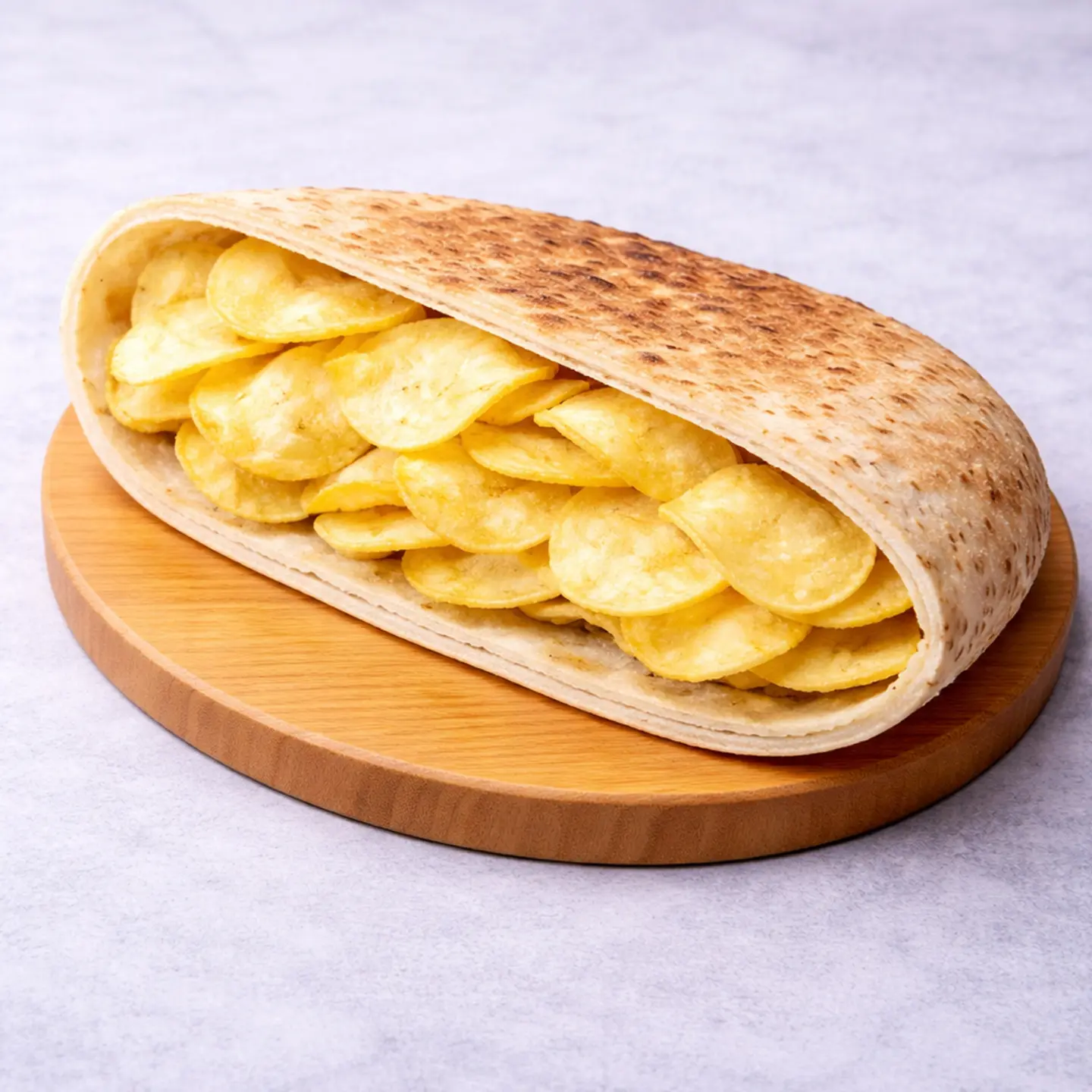Chips Potato Sandwich