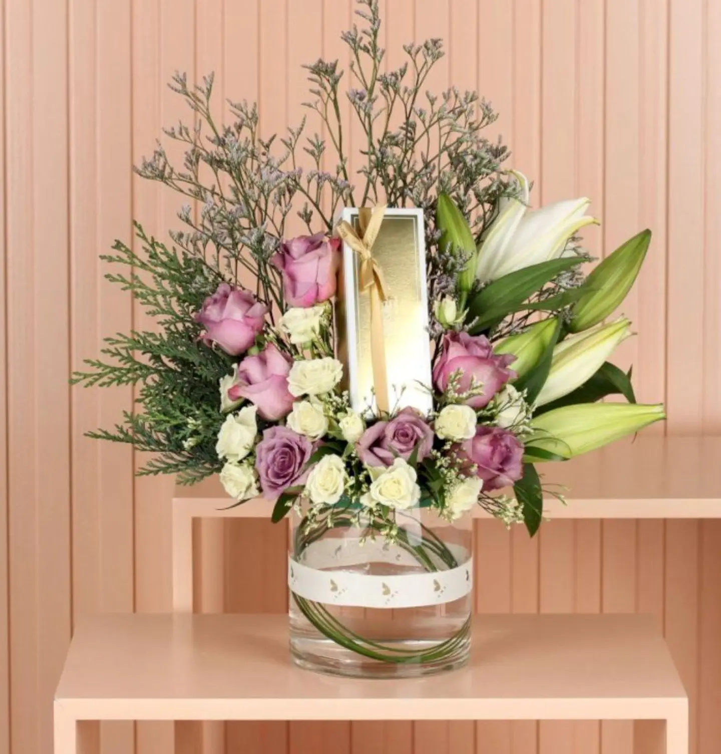 فازه ورد مع الحلآ من بستاني ٥٠٠-٥