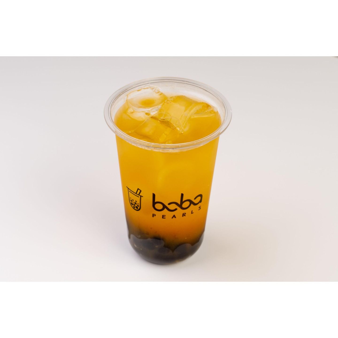 Boba Iced Tea Peatch