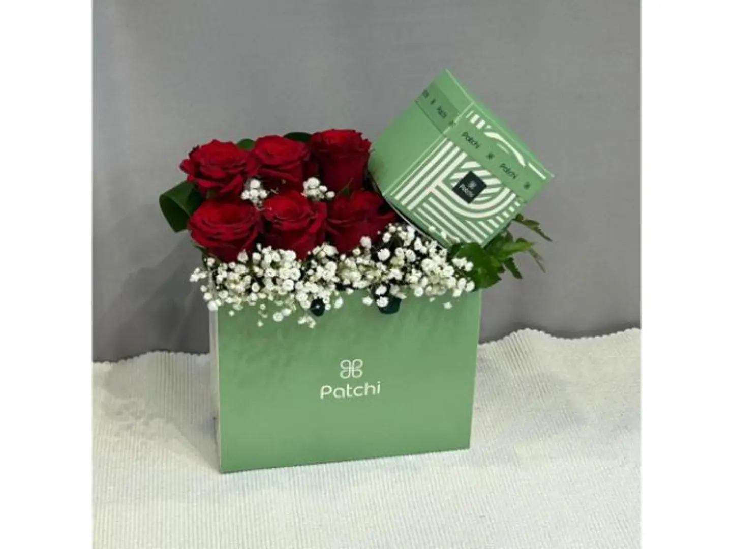 Patchi Chocolate With Soft Roses