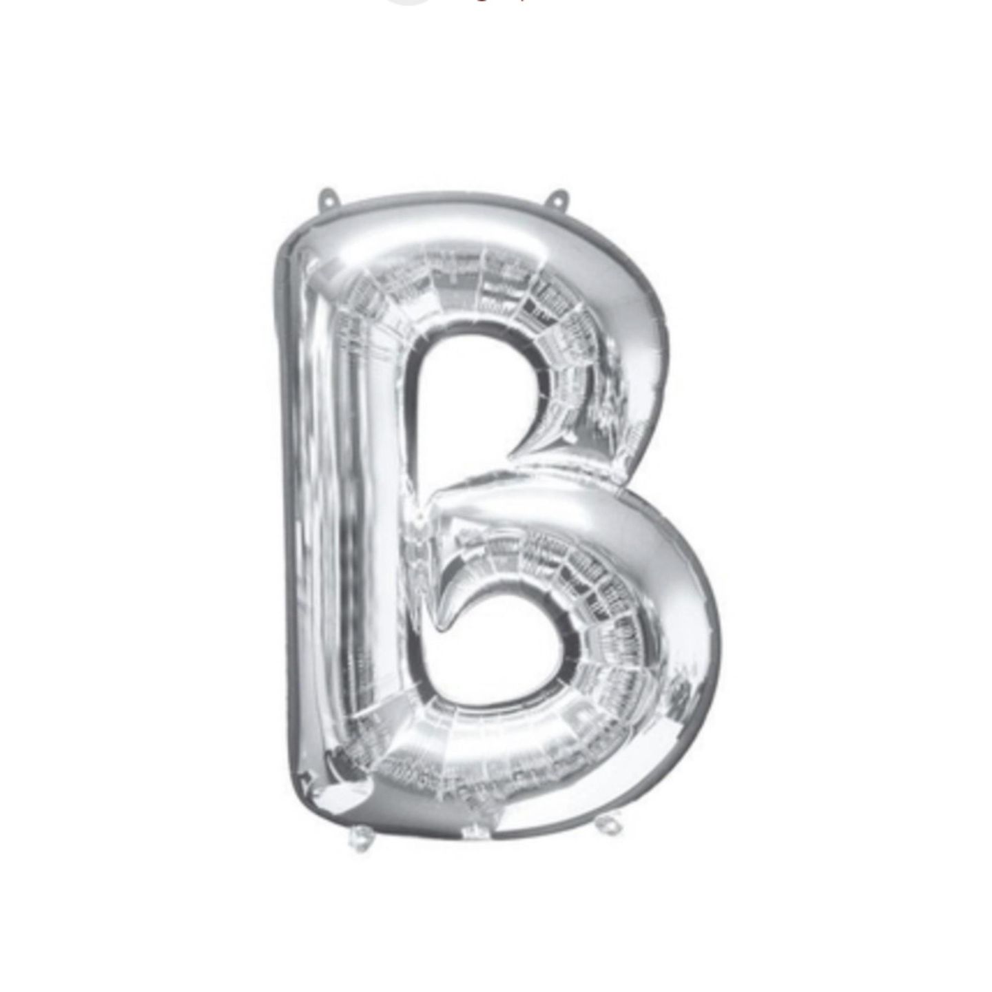 Letter B Silver