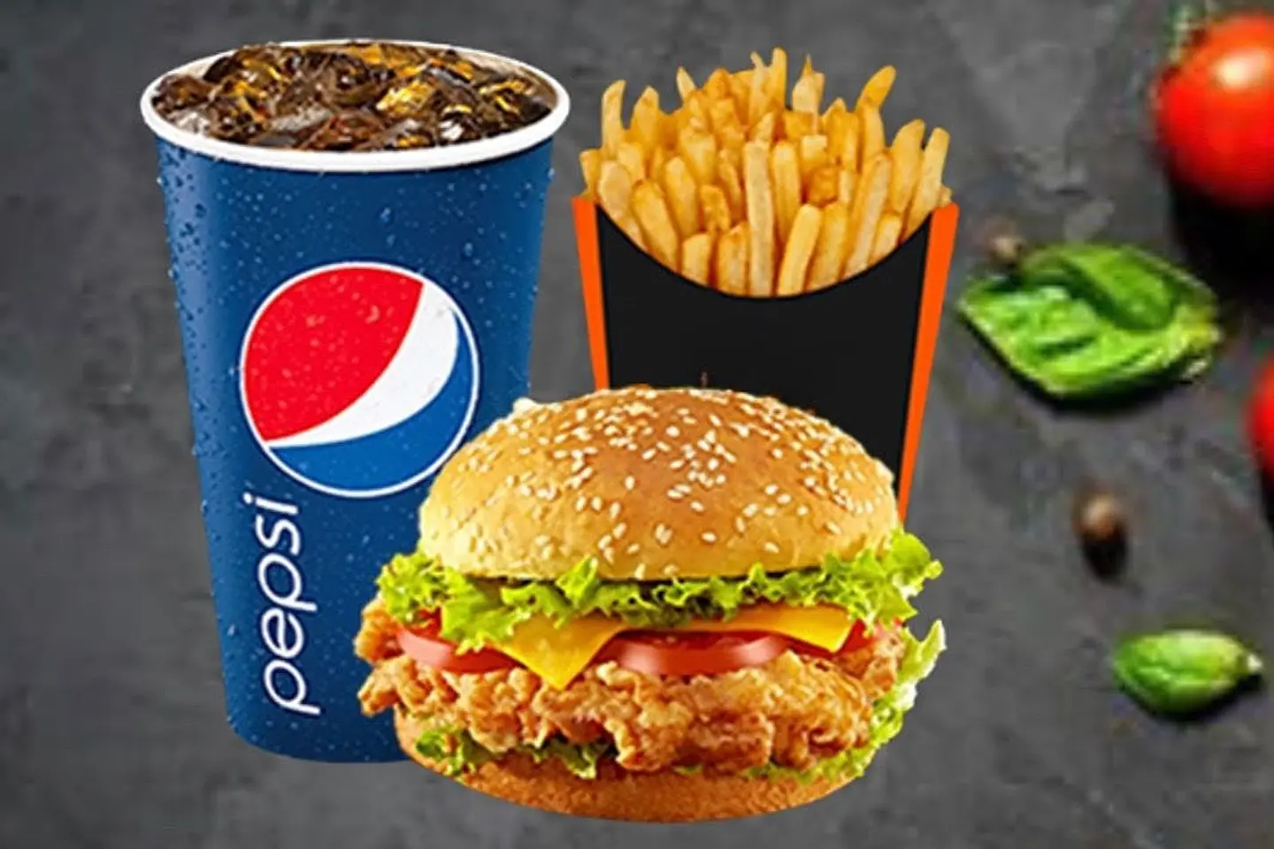 برجر كراش وجبة