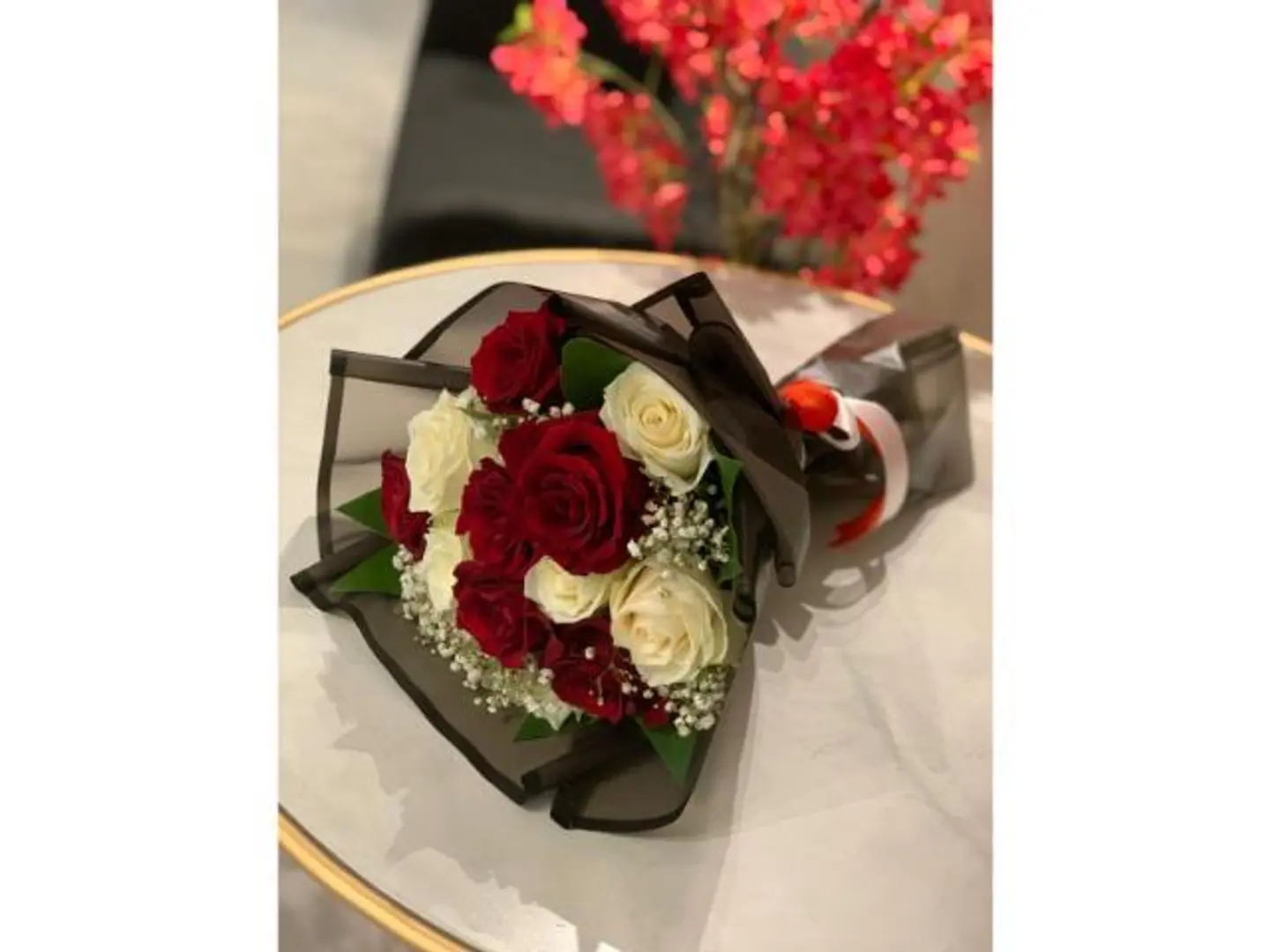 Red And White Passion Bouquet