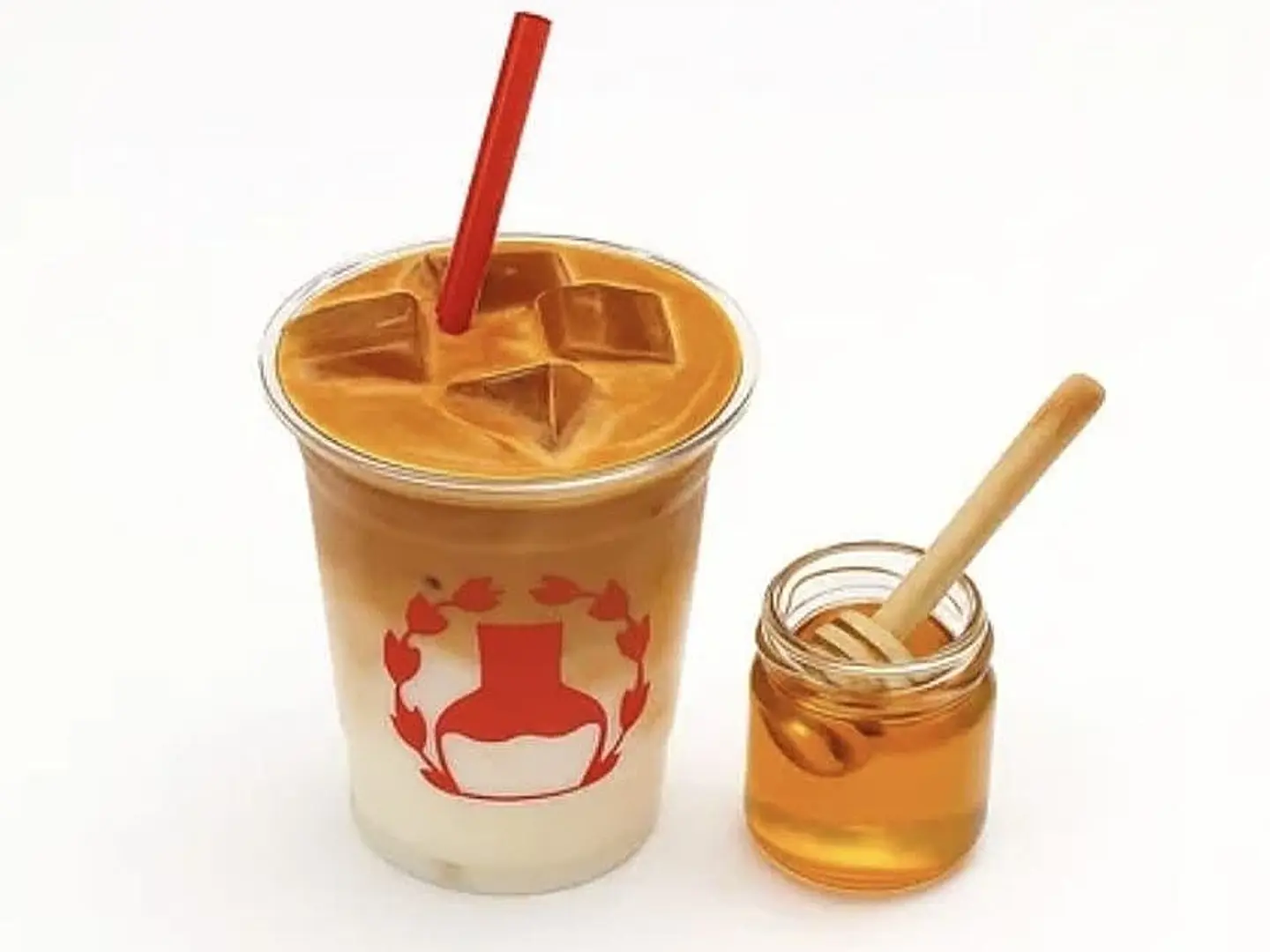 Honey Comb Iced Latte