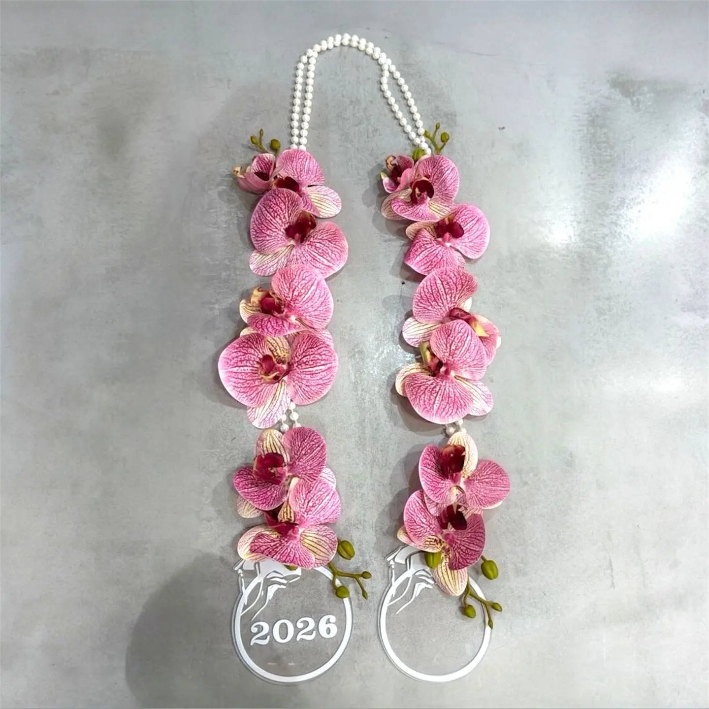 Graduation Orchid Necklace
