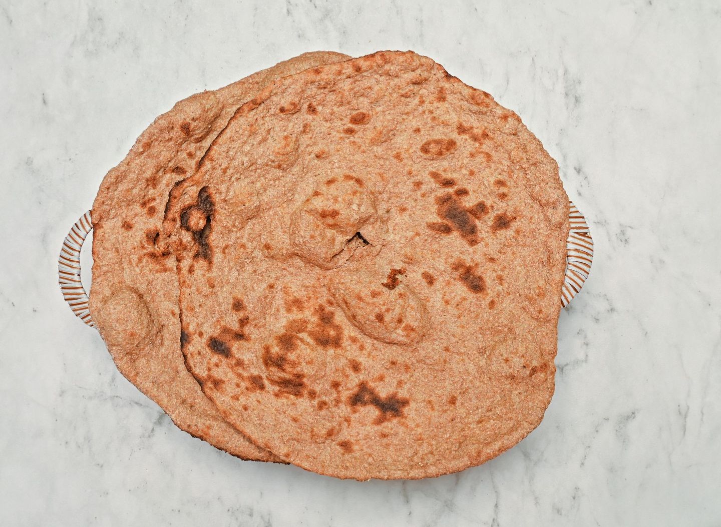خبز بر 2 حبة
