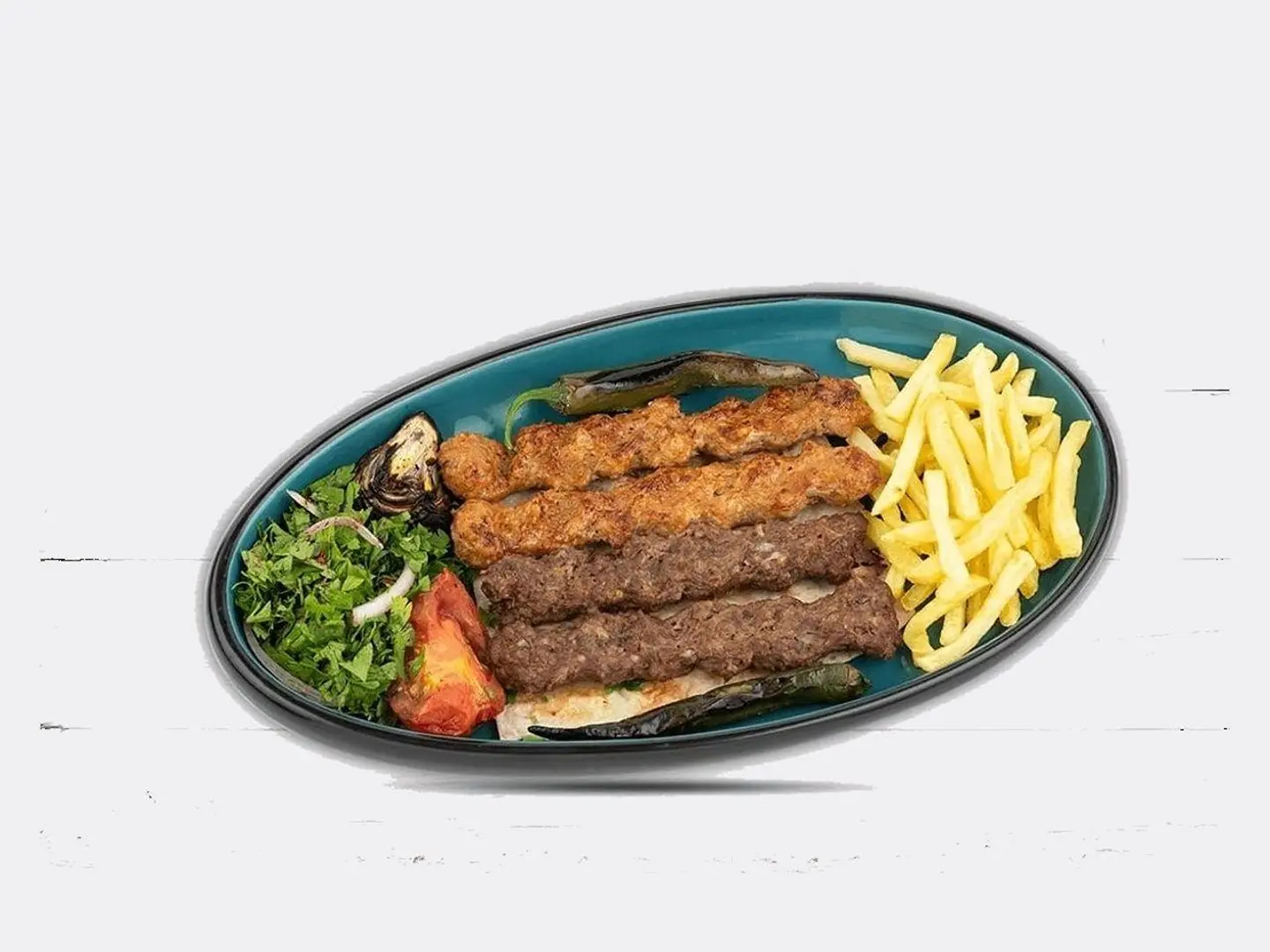 مشكل كباب لحم ودجاج